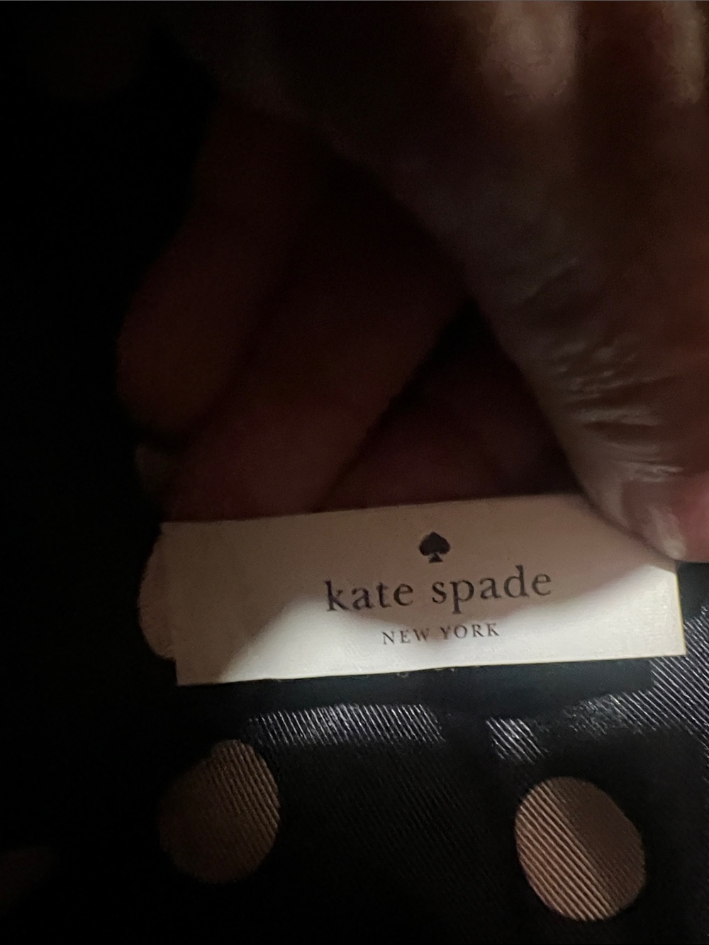 kate spade Black Patent Leather Tote with Top Handles - Picture 10 of 12